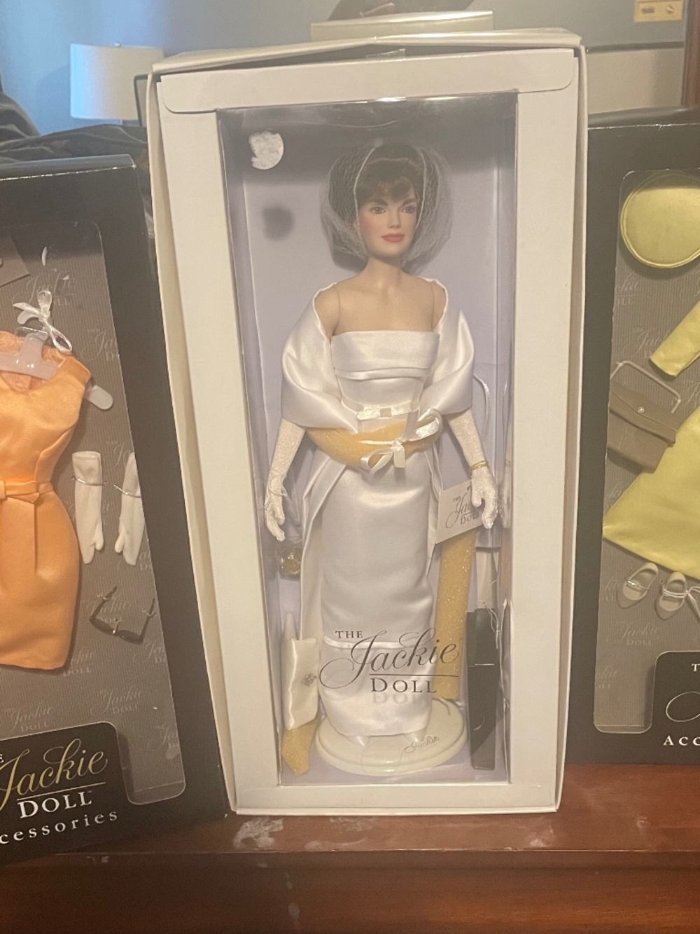 Franklin Mint Jacqueline “Jackie” Kennedy Onassis Doll plus outfits
